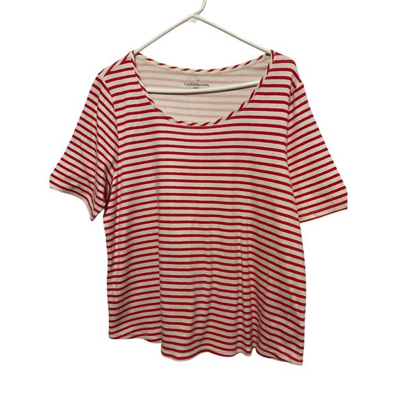 Croft & Barrow XXL Top Striped - Picture 1 of 5